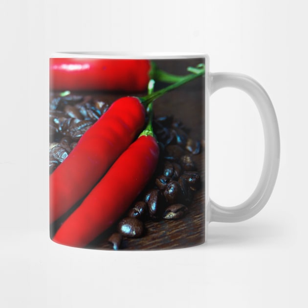 Hot Chili and Coffee Beans by SILVA_CAPITANA
